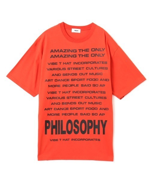 atmos pink(アトモスピンク)の「atmos pink Message T-shirt / アトモス ピンク メッセージ ティーシャツ(Tシャツ/カットソー・レディース・ブラック/レッド/ホワイト・FREE)」の20枚目の写真