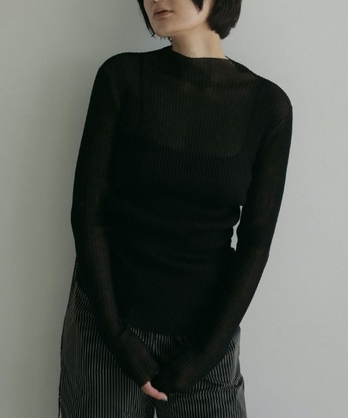 セール】anuke Side Drawstring Knit 62510512（ニット/セーター