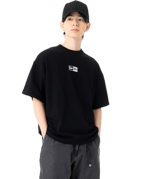 NEW ERA(ニューエラ)の「ニューエラ 半袖Tシャツ ドロップショルダー ONSPOTZ別注(Tシャツ/カットソー・メンズ・ブラック/ホワイト・S/M/L/XL/XXL)」の19枚目の写真