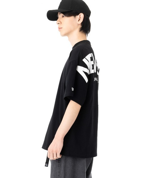 NEW ERA(ニューエラ)の「ニューエラ 半袖Tシャツ ドロップショルダー ONSPOTZ別注(Tシャツ/カットソー・メンズ・ブラック/ホワイト・S/M/L/XL/XXL)」の20枚目の写真
