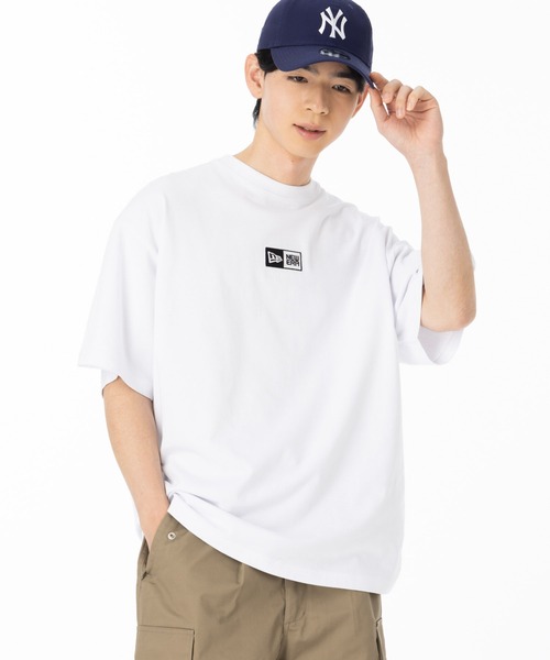 NEW ERA(ニューエラ)の「ニューエラ 半袖Tシャツ ドロップショルダー ONSPOTZ別注(Tシャツ/カットソー・メンズ・ブラック/ホワイト・S/M/L/XL/XXL)」の5枚目の写真