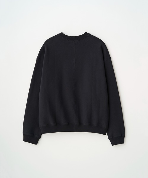 Juha(ユハ)の「BRUSHED SIGNATURE SWEAT(スウェット・メンズ・ホワイト/ブラウン/ブラック・3/4)」の7枚目の写真