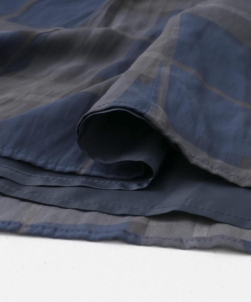 ITEMS URBANRESEARCH(アイテムズ アーバンリサーチ)の「シアーフレアスカート(スカート・レディース・オレンジ/ネイビー/ブラウン/ブラック・FREE)」の16枚目の写真