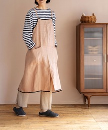 TIMELESS COMFORT（タイムレスコンフォート）の「Sankara.（サンカラ）リネンエプロン（エプロン）」