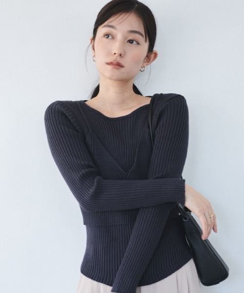 Corteiz ニット黒　Mサイズ ニュアンスラインニット ニット メンズ トップス 送料無料