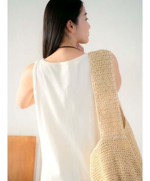 Ungrid(アングリッド)の「オーガビッツテレコフィットワンピース(ワンピース・レディース・アイボリー/ブラック/ピンク・SMALL/MEDIUM)」の20枚目の写真