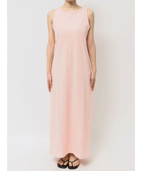 Ungrid(アングリッド)の「オーガビッツテレコフィットワンピース(ワンピース・レディース・アイボリー/ブラック/ピンク・SMALL/MEDIUM)」の6枚目の写真