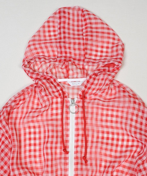 MILK(ミルク)の「シアー long パーカー(パーカー・レディース・A/B・FREE)」の11枚目の写真