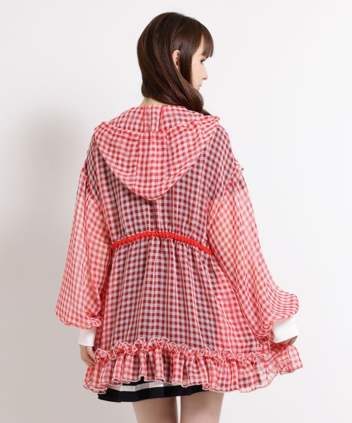 MILK(ミルク)の「シアー long パーカー(パーカー・レディース・A/B・FREE)」の5枚目の写真