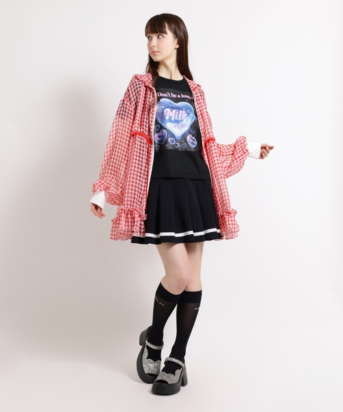 MILK(ミルク)の「シアー long パーカー(パーカー・レディース・A/B・FREE)」の8枚目の写真