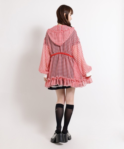 MILK(ミルク)の「シアー long パーカー(パーカー・レディース・A/B・FREE)」の9枚目の写真