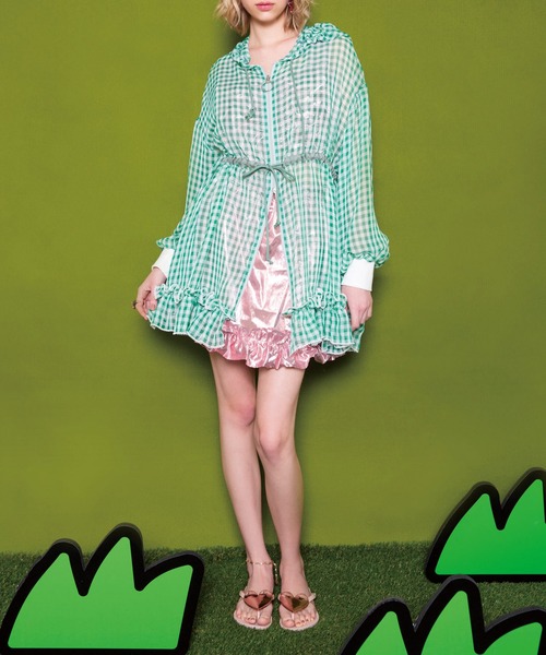 MILK(ミルク)の「シアー long パーカー(パーカー・レディース・A/B・FREE)」の14枚目の写真