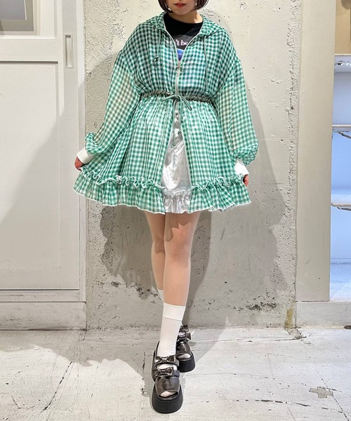 MILK(ミルク)の「シアー long パーカー(パーカー・レディース・A/B・FREE)」の15枚目の写真