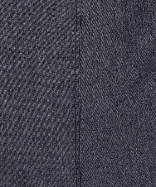 Andemiu（アンデミュウ）の「デニムキリカエフレアスカート451840（デニムスカート・レディース・ブラック/インディゴブルー・FREE）」の6枚目の写真