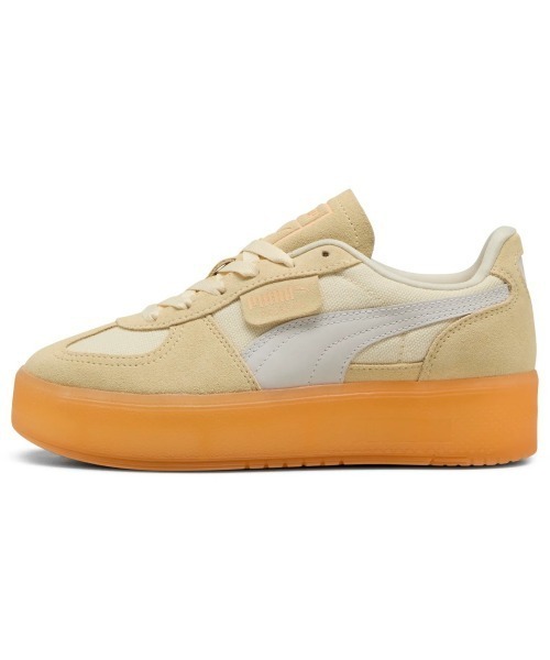 PUMA(プーマ)の「PUMA PALERMO ELEVATA XTRA WNS(プーマ パレルモ エレヴァータ エクストラ ウィメンズ)(スニーカー・レディース・ベージュ系/グレー系・24.5cm/23cm/23.5cm/24cm/25cm)」の8枚目の写真