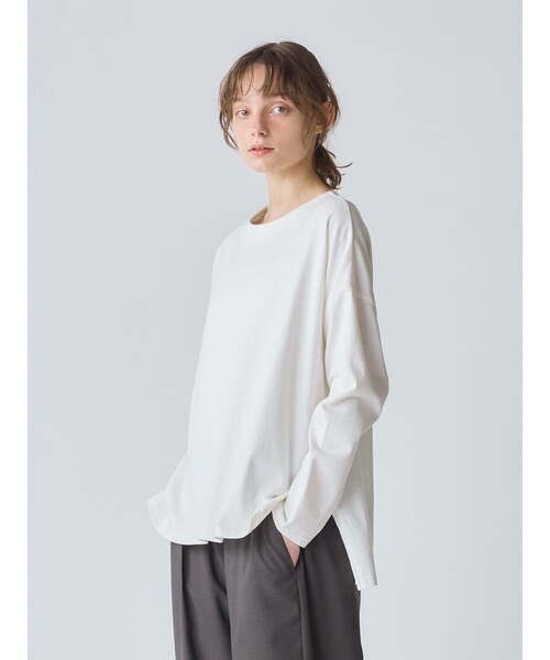 セール】MidiUmi ロングスリーブワイドプルオーバー（Tシャツ