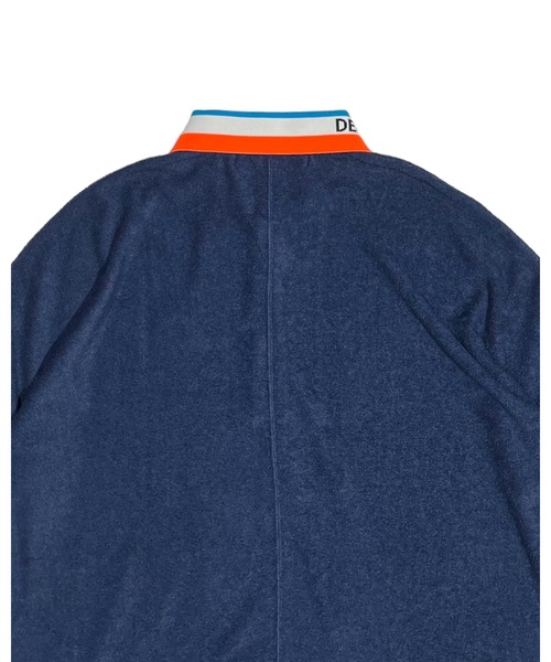 DECEMBERMAY（ディセンバーメイ）の「Pile Dolman sleeve polo（ポロシャツ・レディース・グリーン/ネイビー/ホワイト・MEDIUM/SMALL）」の5枚目の写真