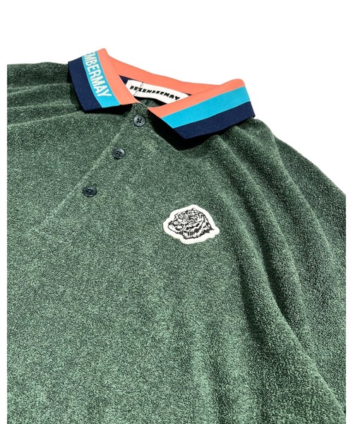 Pile Dolman sleeve polo（ポロシャツ）｜DECEMBERMAY