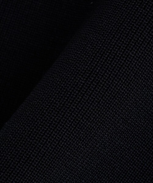 PUBLIC TOKYO（パブリックトウキョウ）の「カーブラインアゼニットブルゾン（カーディガン/ボレロ・メンズ・ブルー/ブラック・1/2）」の11枚目の写真