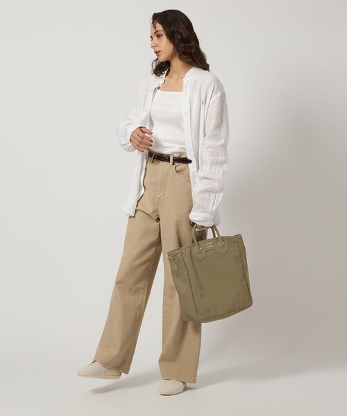 YOUNG&OLSEN The DRYGOODS STORE(ヤングアンドオルセン)の「<YOUNG&OLSEN The DRYGOODS STORE>トートバッグ ミディアム(トートバッグ・レディース・ブラック/モカ・FREE)」の7枚目の写真