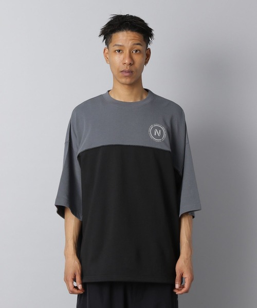 Tシャツ・カットソー NUMERO 00 CREW VERSITY KNIT 22125 ZETASTORE_22SS009BLK_02_f93cd5