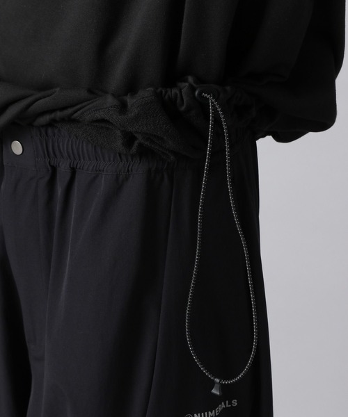 NUMERALS（ヌメラルズ）の「【NUMERALS】ライトスウェット切り替えTシャツ（Tシャツ/カットソー・メンズ・ブラック/カーキ・MEDIUM/LARGE）」の12枚目の写真