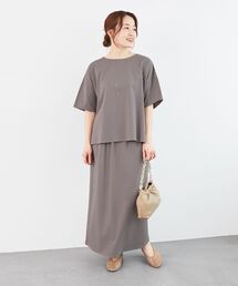 MVS天竺プルオーバー×スカートセット