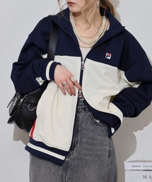 FILA HERITAGE（フィラヘリテージ）の「FILA HERITAGE TRACK JACKET 鹿の子 リブ ライン トラックジャケット セットアップ可能（ジャージ）」
