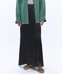 PUBLIC TOKYO | 【残りわずか】ヴィンテージサテンナロースカート(スカート)