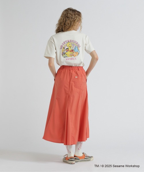 SESAME STREET(セサミストリート)の「《SESAME STREET meets AVIREX》TOGETHERNESS T-SHIRT(Tシャツ/カットソー・レディース・ピンク/チャコールグレー/オフホワイト・F)」の15枚目の写真