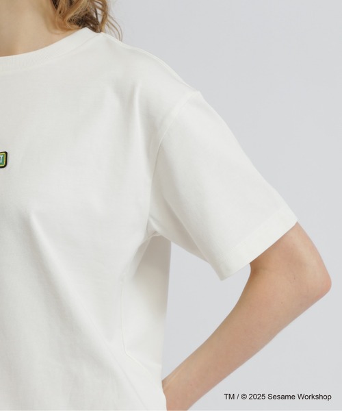 SESAME STREET(セサミストリート)の「《SESAME STREET meets AVIREX》TOGETHERNESS T-SHIRT(Tシャツ/カットソー・レディース・ピンク/チャコールグレー/オフホワイト・F)」の20枚目の写真
