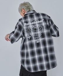 WEGO | WEGO/グラフィックオンブレチェックシャツ(シャツ/ブラウス)