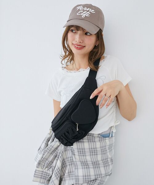 MAJESTIC LEGON(マジェスティックレゴン)の「ロゴキャップ(キャップ・レディース・アイボリー/モカ・FREE)」の9枚目の写真