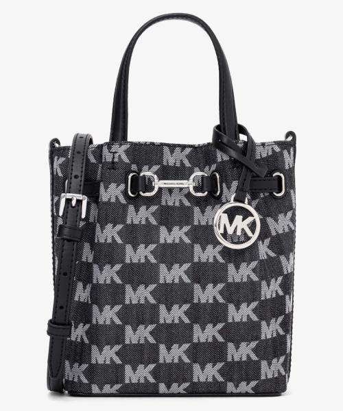 MICHAEL KORS(マイケルコース)の「CARSON NS クロスボディ スモール - MKシグネチャー(ショルダーバッグ・レディース・ブラック・FREE)」の1枚目の写真