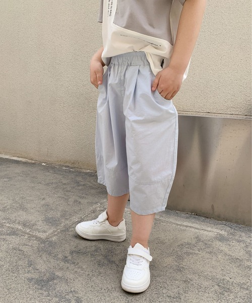 aimoha（アイモハ）の「【aimoha-KIDS-】七分丈　バルーンパンツ (SS)（スラックス・キッズ・ライトグレー/ピンク/グレー/ブルー・90/100/110/120/130）」の20枚目の写真