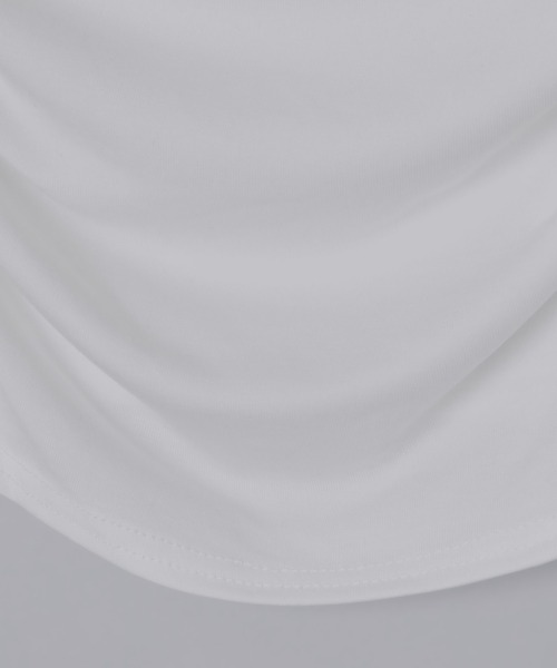 Olu.（オルドット）の「ドレープデザインカップ付きキャミソール（キャミソール・レディース・ブラック/グレー/イエロー/ホワイト・FREE）」の20枚目の写真