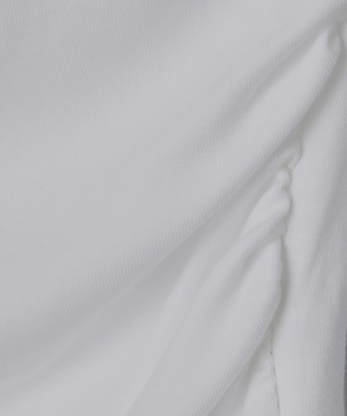 Olu.（オルドット）の「ドレープデザインカップ付きキャミソール（キャミソール・レディース・ブラック/グレー/イエロー/ホワイト・FREE）」の21枚目の写真