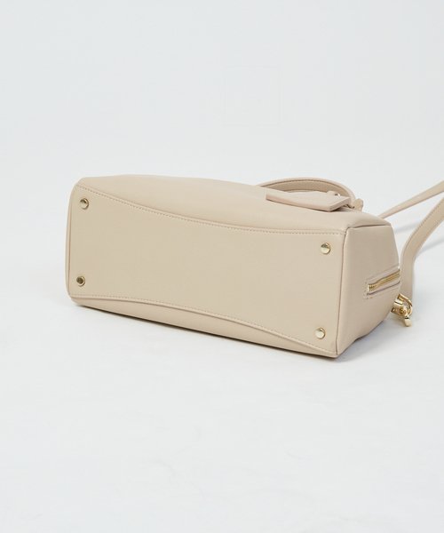 LOWELL things（ロウェル　シングス）の「【千葉由佳さん】コラボ2WAYボストンバッグ（ボストンバッグ・レディース・ブラック/ライトベージュ・フリー）」の20枚目の写真