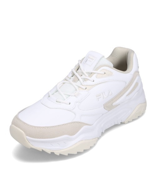 FILA(フィラ)の「【FILA】Alto3 (ホワイト) FC-5242SLWHT(スニーカー・メンズ・ホワイト・25.5cm/26.5cm/26.0cm/27.0cm/28.0cm)」の4枚目の写真