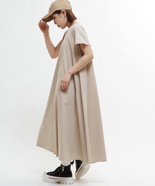 CONVERSE TOKYO（コンバーストウキョウ）の「FELT PATCH LOGO CAP（キャップ・レディース・ブラック/チャコールグレー/ベージュ・FREE）」の5枚目の写真