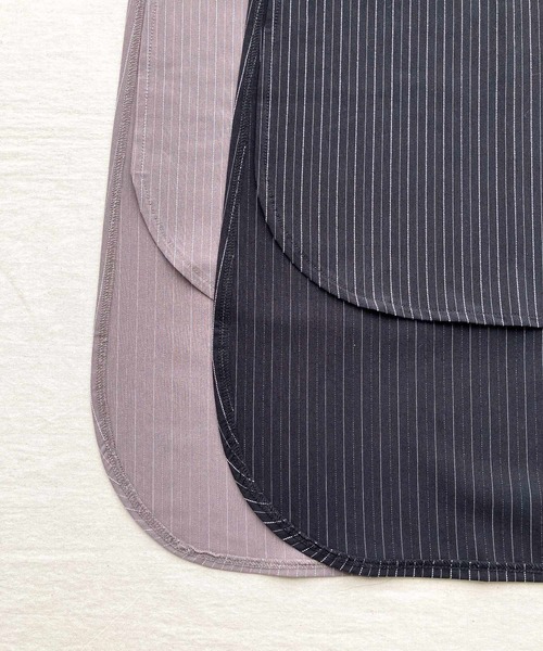 Q（キュー）の「ピンストライプキャミチュ二（チュニック・レディース・ブラック/グレー・MEDIUM）」の18枚目の写真