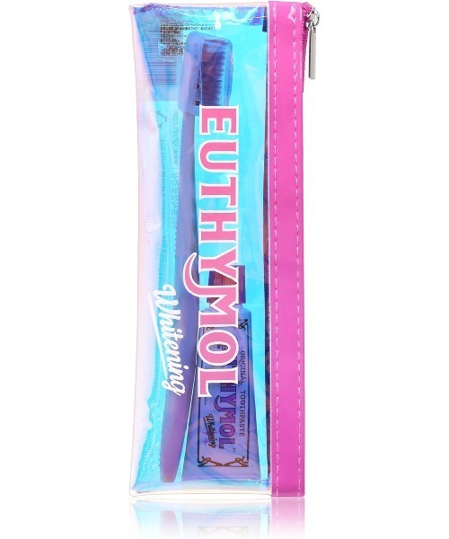 EUTHYMOL（ユーシモール）の「EUTHYMOL　ユーシモール　ホワイトピンク　トラベルセット（オーラルケア/歯磨きグッズ・レディース・その他・FREE）」の2枚目の写真