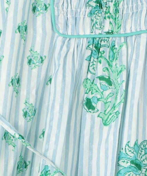 NE QUITTEZ PAS!（ヌキテパ）の「ne Quittez pas PRINT SHIRRING ドレス（ワンピース・レディース・グリーン系その他/ライトパープル・S）」の11枚目の写真