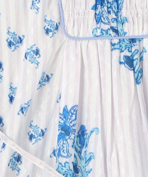 NE QUITTEZ PAS!（ヌキテパ）の「ne Quittez pas PRINT SHIRRING ドレス（ワンピース・レディース・グリーン系その他/ライトパープル・S）」の12枚目の写真