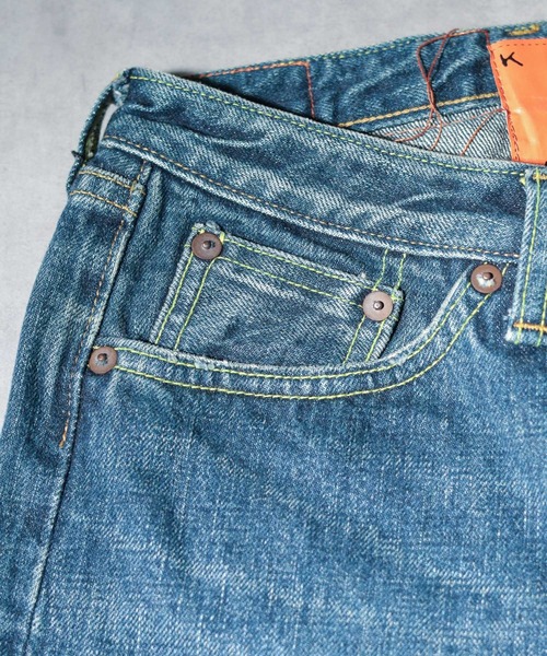 KATO`(カトー)の「【Ca】【it】【KATO(カトー)】LOWRISE BOOTSCUT DEN(デニムパンツ・メンズ・ダークインディゴブルー・27/25/26/32/34)」の3枚目の写真