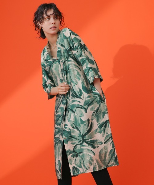 Bou Jeloud（ブージュルード）の「チャイナカラーワンピース（ワンピース・レディース・A/B/C・FREE）」の2枚目の写真