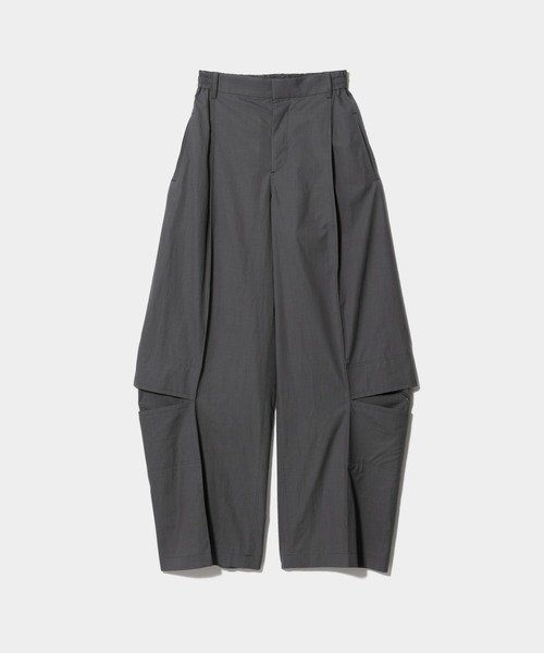 beautiful people(ビューティフルピープル)の「cotton suiting trompe loeil pants(その他パンツ・レディース・チャコール/ブルーグレー・38/36)」の3枚目の写真