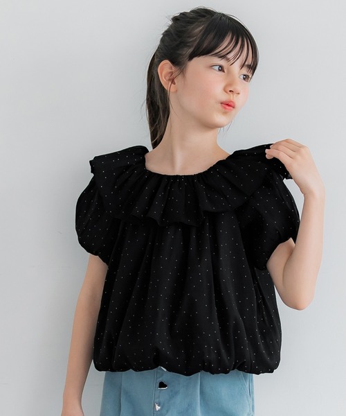 キッズ 親子お揃いシアーブラウス（シャツ/ブラウス）｜coca（coca