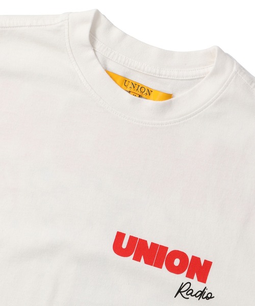UNION(UNION TOKYO)(ユニオン)の「UNION TOKYO TUNED IN TEE ユニオントーキョー(Tシャツ/カットソー・メンズ・ブラウン系その他/ブラック/ホワイト系その他・SMALL/MEDIUM/LARGE/X-LARGE/XX-LARGE)」の5枚目の写真