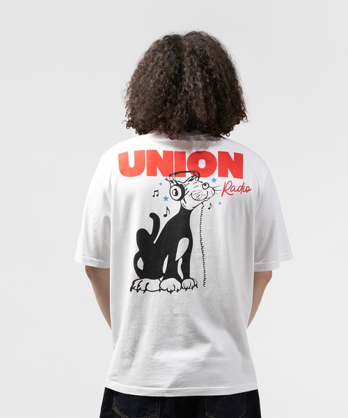 UNION(UNION TOKYO)(ユニオン)の「UNION TOKYO TUNED IN TEE ユニオントーキョー(Tシャツ/カットソー・メンズ・ブラウン系その他/ブラック/ホワイト系その他・SMALL/MEDIUM/LARGE/X-LARGE/XX-LARGE)」の20枚目の写真